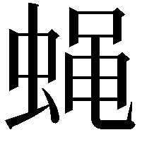 蝇