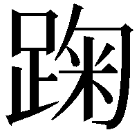 踘