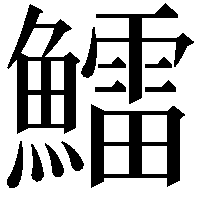 鱩